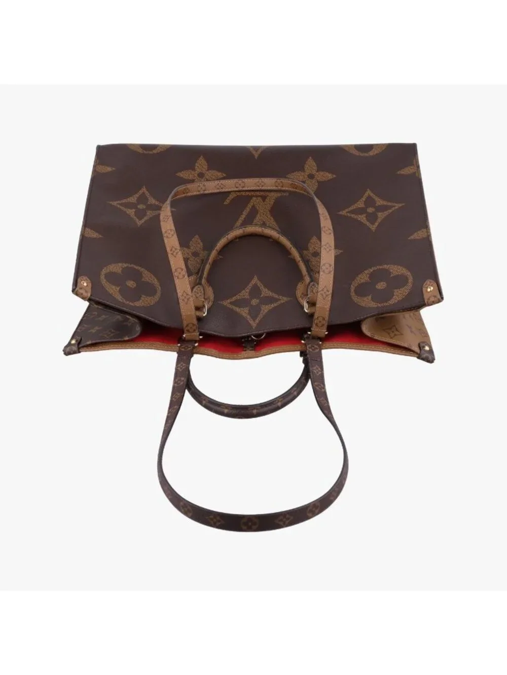 Louis Vuitton On The Go GM Monogram Brown Canvas Tote